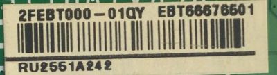 KIT DE TARJETAS PARA TV LG / NUMERO DE PARTE MAIN EBT66676501 / EAX69462006 / FUENTE EAY65895652 / 65895652 / LGP82T-21U1 / EPCD27CB1B / 3PCR02851B / T-CON AKKDK1013 / E88441 / B002EA200 / DPP52BSNT91BS0QE504250 / MODELO 82UP8770PUA / 82UP8770PUA.BUSJLKR - Imagen 6